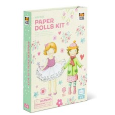 Paper Dolls Kit Vintage - Tiger Tribe Paper Dolls Kit Vintage - Tiger Tribe